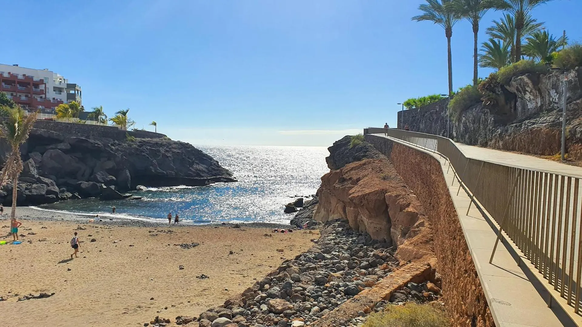 Apartment Sea&Sun Paradise, Heated Pool, 2Br, Parking Playa Paraiso  Spain